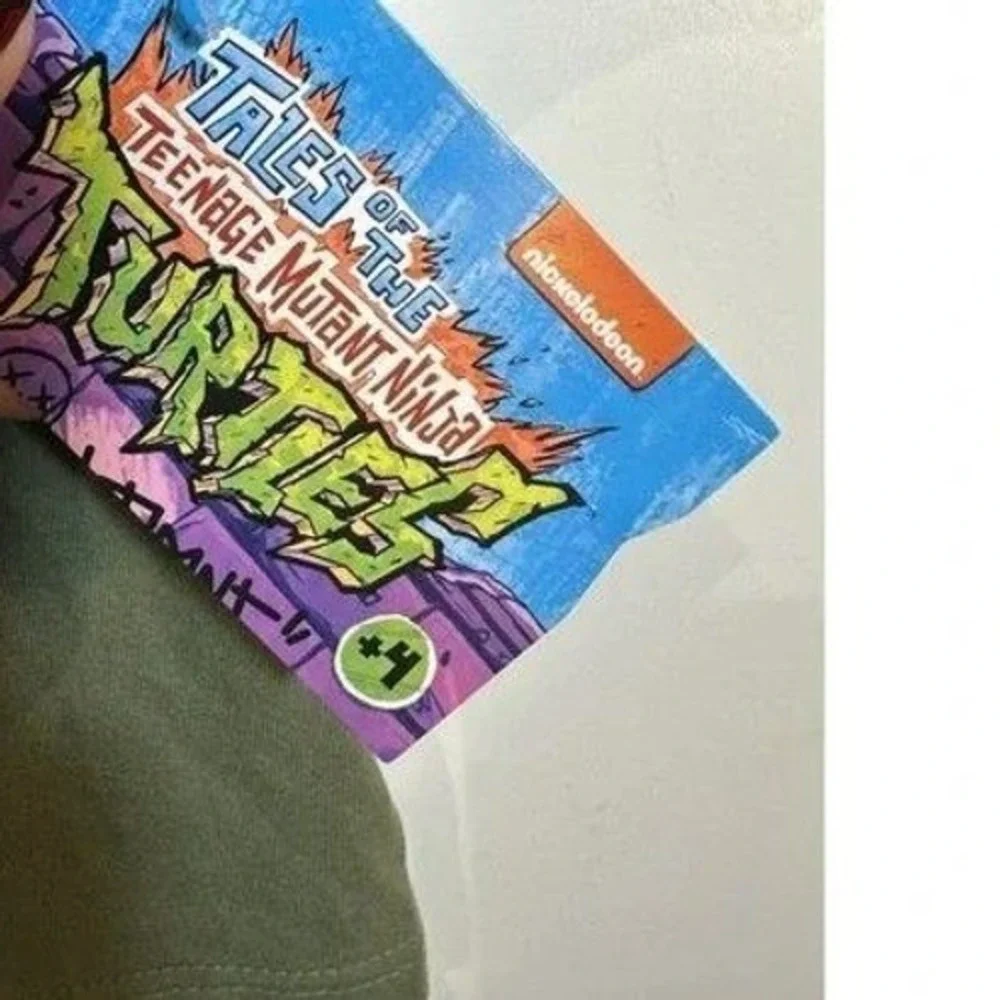 Nickelodeon TMNT Boys‎ Muscle Tank and Shorts Set Olive Green Sz 6 / #26556